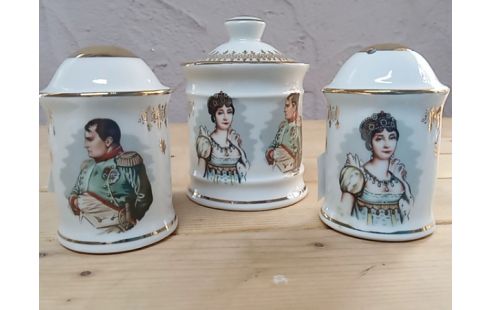 ENSEMBLE DE SEL POIVRE ET MOUTARDE NAPOLEON 1