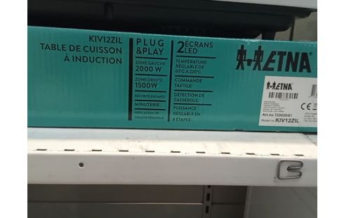 PLAQUE DE CUISSON VITROCERAMIQUE ETNA KIV12ZIL