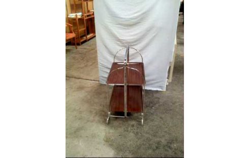 SERVIERWAGEN METALL A.R. HOLZOPTIK KLAPPB.