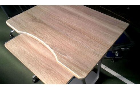 BUREAU CHENE CERUSE LOOK GRIS METAL, , MOBILE