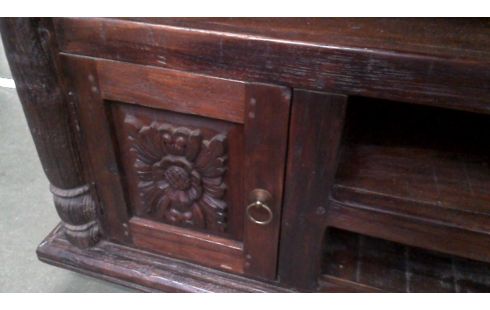 TV-MEUBEL MASSIEF TEAK OOSTERS 2 DEUREN