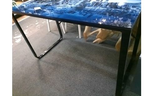 BUREAU VERRE NEW YORK 120CM