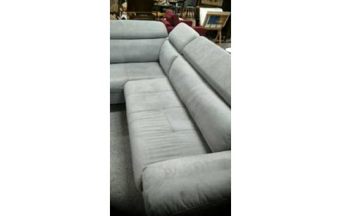 CANAPE D'ANGLE GRIS CONFORAMA