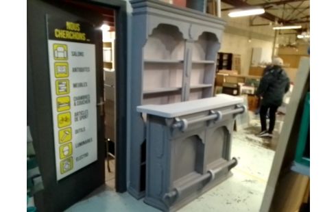 MEUBLE BAR AVEC L ARRIÈRE