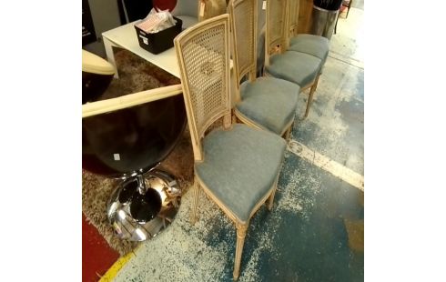 4 CHAISES STYLE LOUIS PHILIPPE