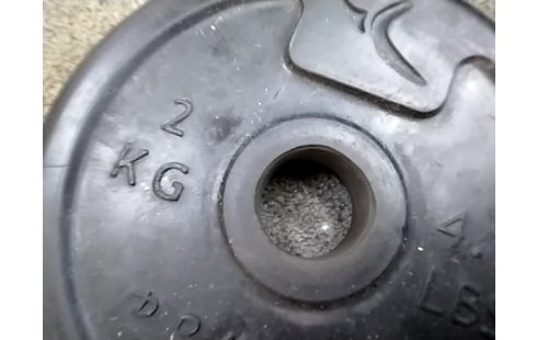 POIDS DE MUSCULATION 2KG