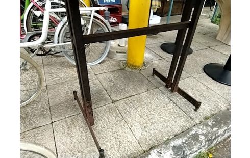 TABLE BISTROT RECTANGULAIRE 60X100