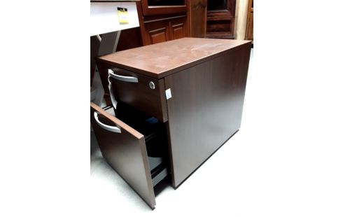CAISSON DE BUREAU ROULANT 2T + CLE .