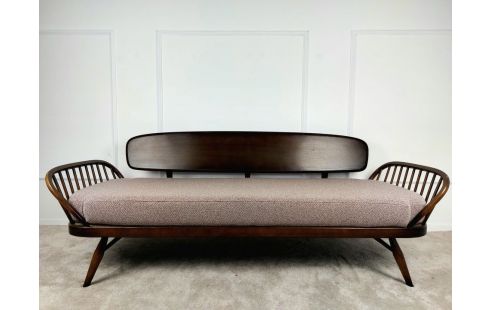 CANAPE SPLENDIDE ET EXTRÊMEMENT RARE DAYBED MODELL 355 PAR LUCIAN ERCOLANI POUR ERCOL. ANGLETERRE VERS 1960