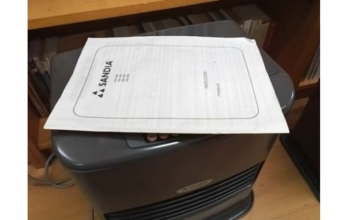 POELE A PETROLE SANDIA + NOTICE