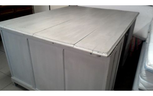 BUREAU GRIJS 1 DEUR 4 LADEN GROOT MODEL