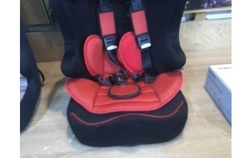 SIEGE AUTO NANIA ISOFIX NOIR ET ROUGE