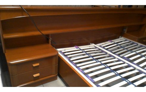 LIT 160X200 MERISIER MET