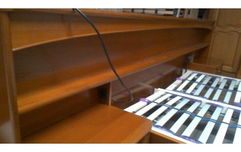 LIT 160X200 MERISIER MET