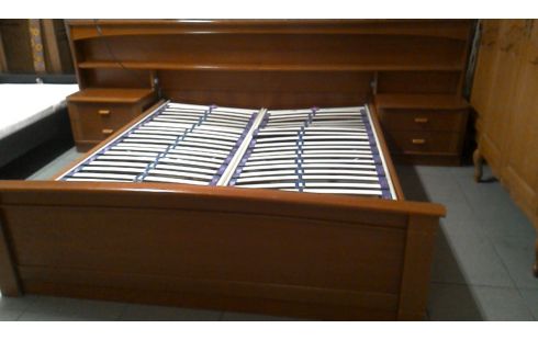 LIT 160X200 MERISIER MET