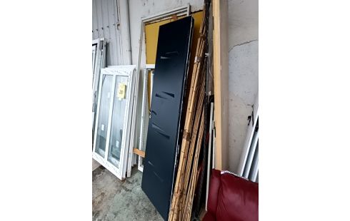 PORTE ALU + CADRE BOIS