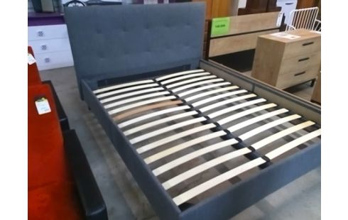 LIT 160X200 ET SOMMIER ETAT NEUF + ACCESSOIRES