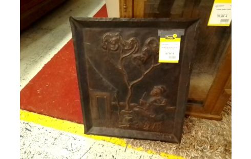 DECORATION BAS RELIEF EN CUIVRE REPOUSSE