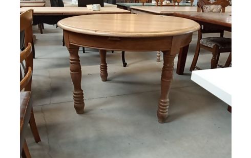 TABLE RONDE CHENE MASSIF