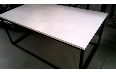 WOHNZIMMERTISCH 1 EISEN SCHWARZ