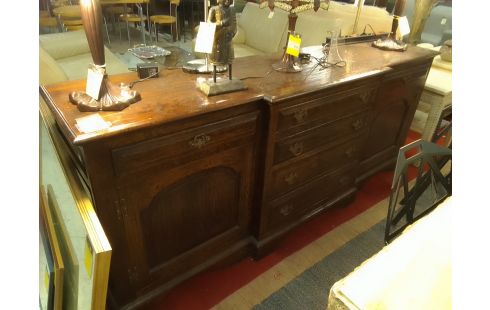 ENFILADE 2 PORTES 6 TIROIRS