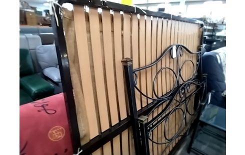 LIT FER FORGE 140X190+SOMMIER