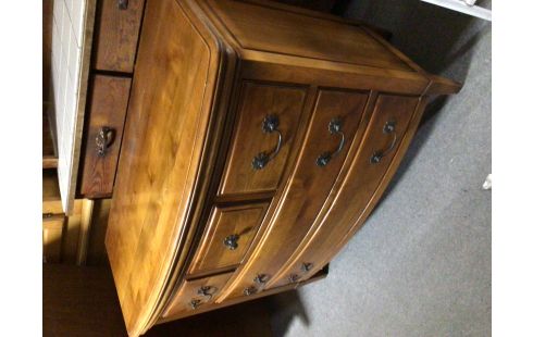 COMMODE MERISIER 5 TIROIRS