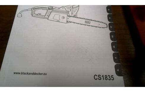 KETTINGZAAG ELEKTRISCH BLACK EN DECKER CS1835