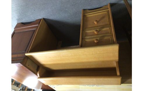 BUREAU COULEUR HETRE 3T