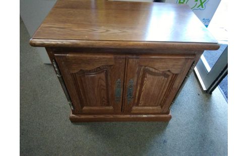 MEUBLE RUSTIQUE CHENE 2 PORTES