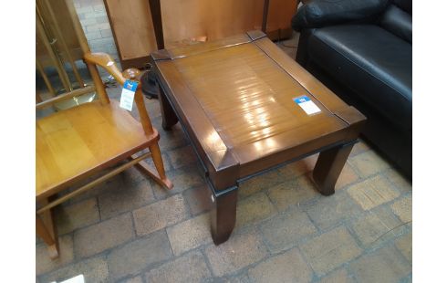 TABLE DE SALON MERISIER ET BAMBOU