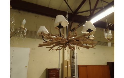 LUSTRE BOIS FLOTTE PM