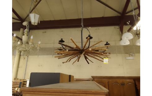 LUSTRE BOIS FLOTTE PM