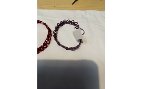 BRACELET DE CHEVILLE 'PIERRE ET MACRAMÉ