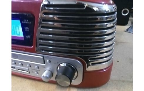 TOURNE DISQUE BIGBEN TD79 ROUGE