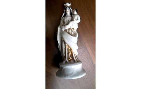 ESTATUÍLLA VIEUX PARIS BLANCA PORCELANA