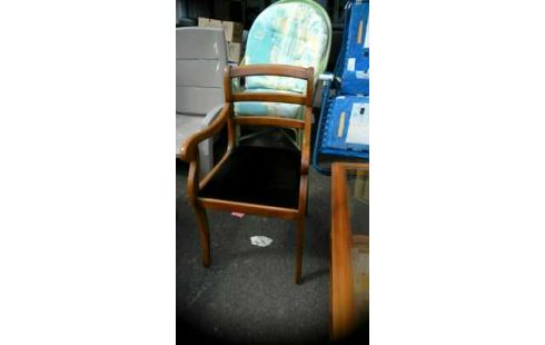 FAUTEUIL BRIDGE NOIR VELOUR