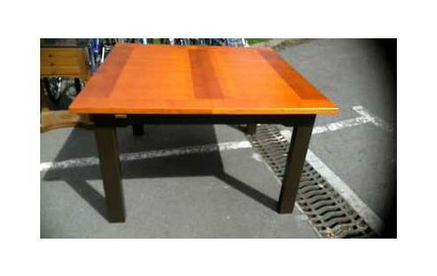 TABLE CARREE ERNEST MENARD 1 ALLONGE