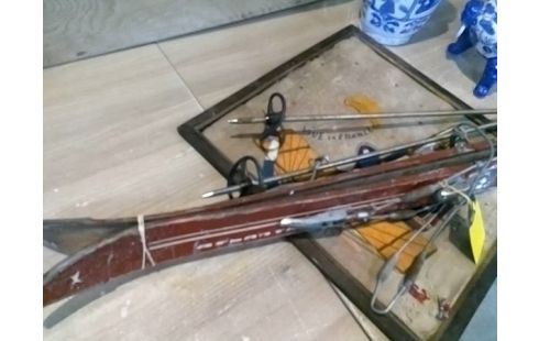 SKIS BOIS ANCIEN LA PAIRE