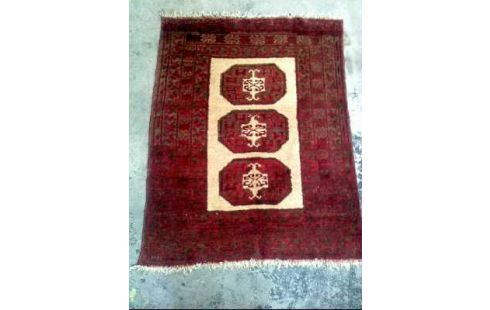 TEPPICH ROT/BEIGE KLEIN