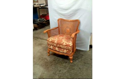 COCKTAILSESSEL HOLZ CHIPPENDALE FLORAL