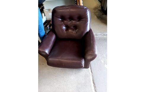 FAUTEUIL SIMILI CUIR