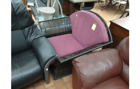FAUTEUIL 1 PLACE ROTIN OSIER