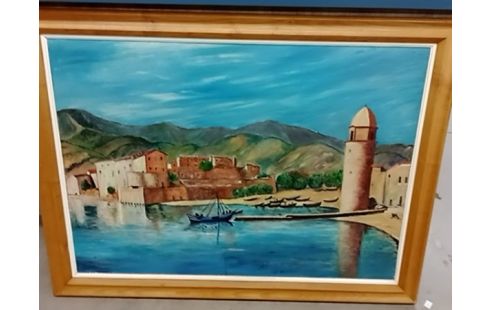 TABLEAU COLLIOURE DES PECHEURS