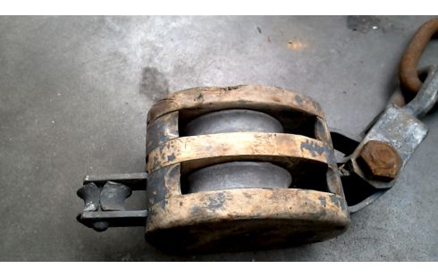 SEILROLLE, , HOLZ METALL