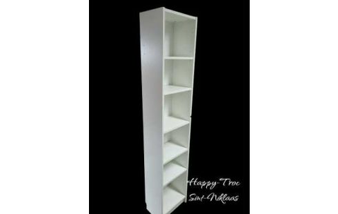 BOEKENKAST SMAL WIT OPEN IKEA BILLY PER STUK