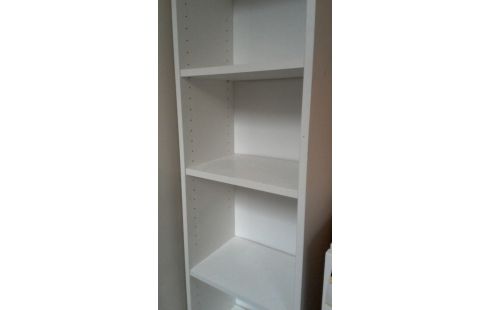 BOEKENKAST SMAL WIT OPEN IKEA BILLY PER STUK