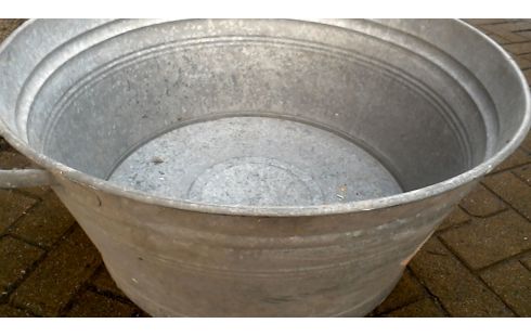 BAÑERA GRANDE METAL GALVANIZADO