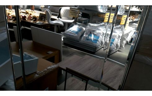 ESPEJO OBLONGO BISELADO HIELO