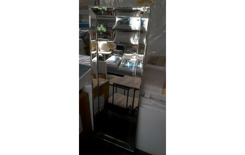 ESPEJO OBLONGO BISELADO HIELO